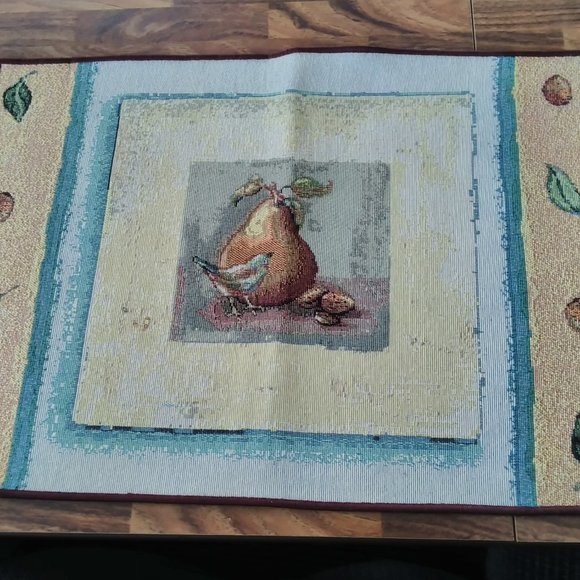 NEW 4 Needlepoint/Tapestry  Look Placemats - Picture 2 of 5